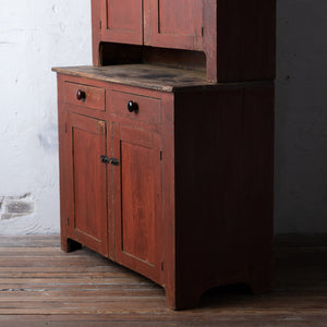 Painted Cupboard, 19th Century