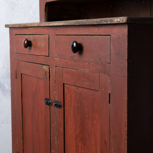 Painted Cupboard, 19th Century