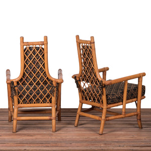 Parzinger for Willow & Reed Dining Chairs, c.1955 - Set of 6