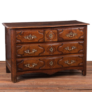 Louis XV Walnut Commode, 18th Century