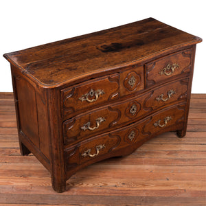 Louis XV Walnut Commode, 18th Century