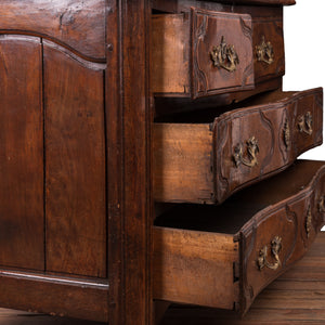 Louis XV Walnut Commode, 18th Century