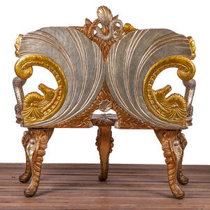 Venetian Style Grotto Settee, 20th Century