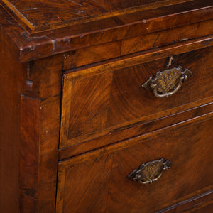 George I Style Walnut Chest, 19th Century