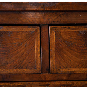 George I Style Walnut Chest, 19th Century