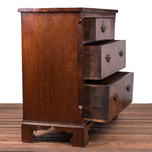 George I Style Walnut Chest, 19th Century