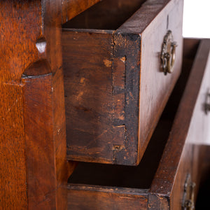 George I Style Walnut Chest, 19th Century