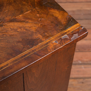 George I Style Walnut Chest, 19th Century