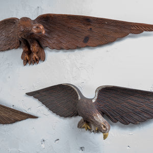 7 North Carolina Folk Art Carved Eagles