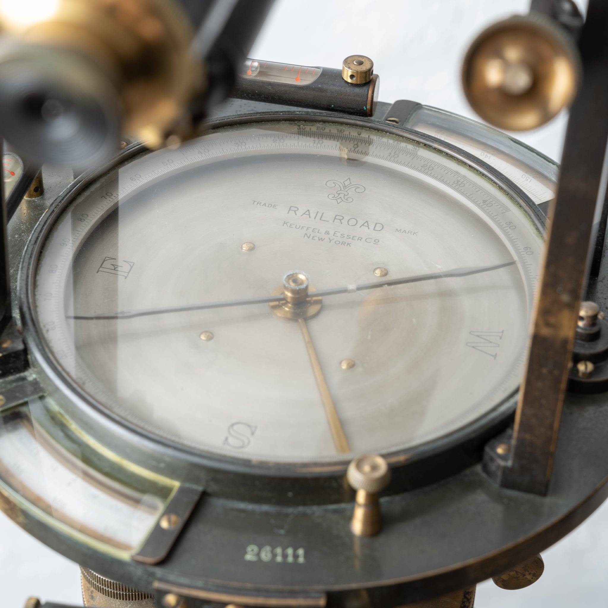 Keuffel & Esser Co. Surveyor's Transit A.W. Johnston & Co.