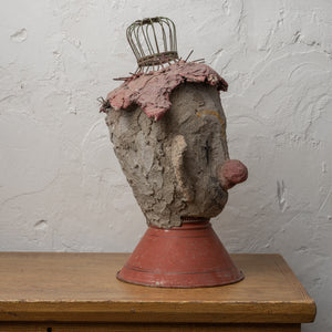 Aage Hogfeldt Outsider Art Clown Sculpture