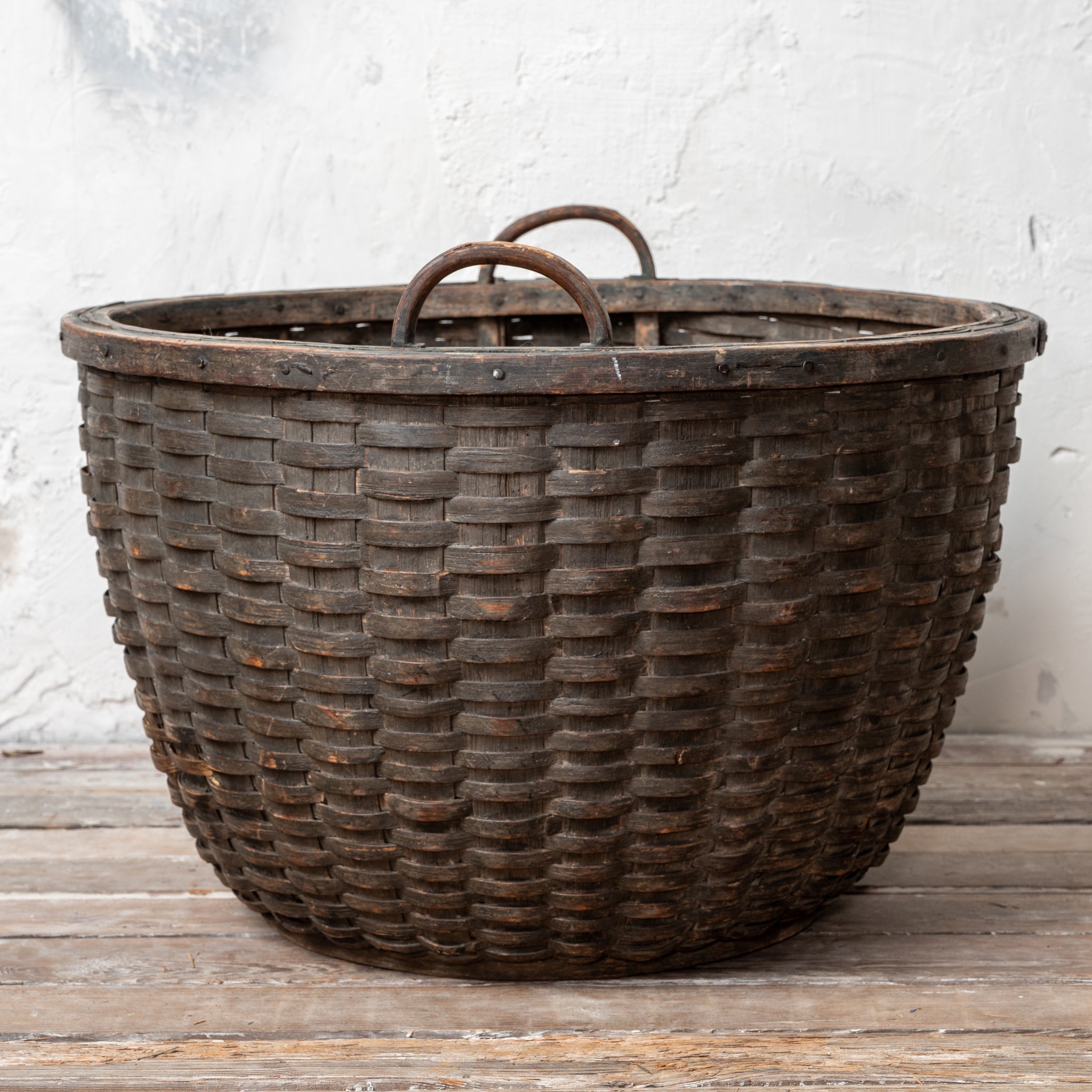 American Splint Basket, 19th Century