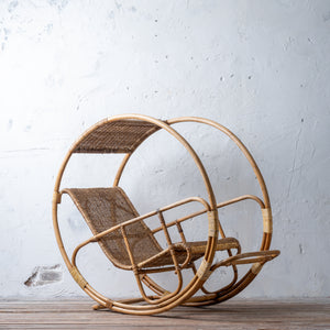 Franco Bettonica “Dondolo" Lounge Chair
