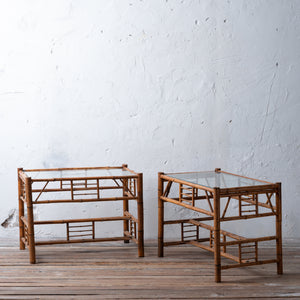 Brighton Bamboo Style Side Tables