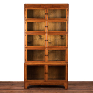 Minty of Oxford Art Deco Stacking Bookcase