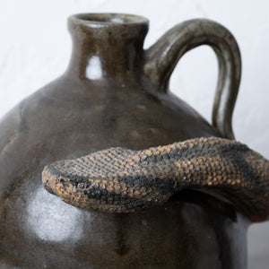 Michael & Melvin Crocker Rattlesnake Jug