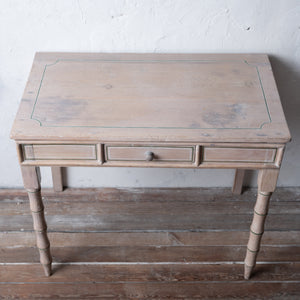 Regency Style Bamboo Turned Side Table