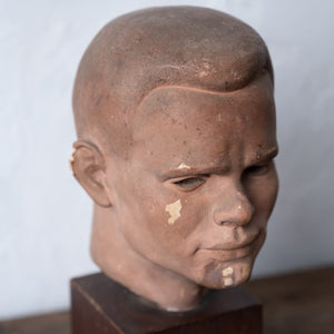 Jared French Portrait Bust of Chuck Howard, 1951
