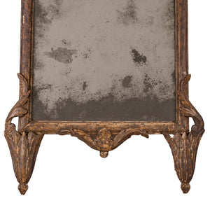 Italian Silver Gilt Mirror, 18th Century