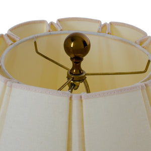 Brass & Lucite Lamps - A Pair