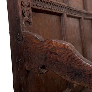 Oak Settle, 17th Century