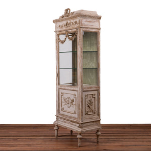 Louis XVI Style Vitrine Cabinet