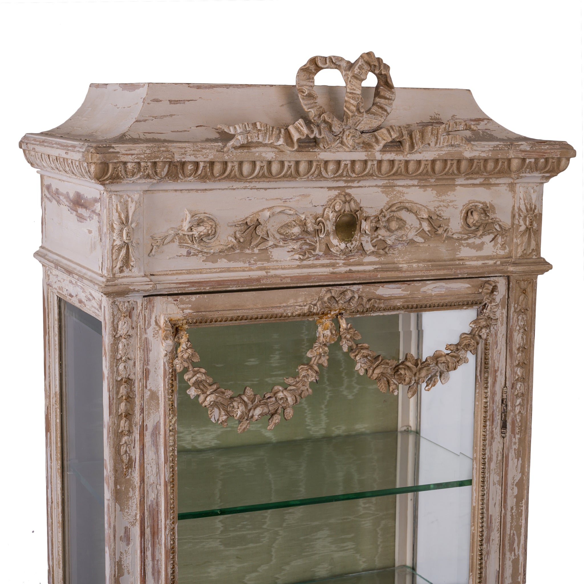 Louis XVI Style Vitrine Cabinet