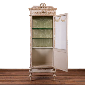 Louis XVI Style Vitrine Cabinet