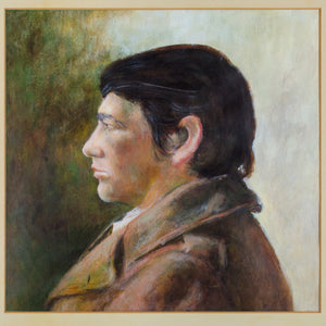 C. 1960s "Buzzard’s Glory" After Wyeth Gouache Portrait