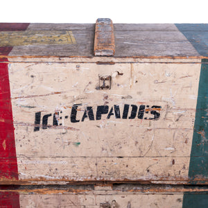 Original Ice Capades Travel Trunks, c.1940s