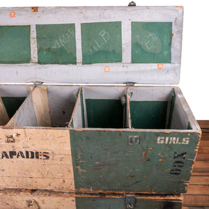 Original Ice Capades Travel Trunks, c.1940s