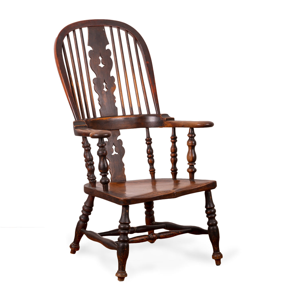 English Broad Arm Windsor Chair