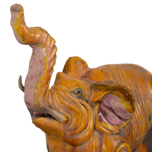 Chinese Elephant Roof Tile, 19th Century