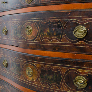 Swiss Baroque Painted Chest of Drawers c.1740