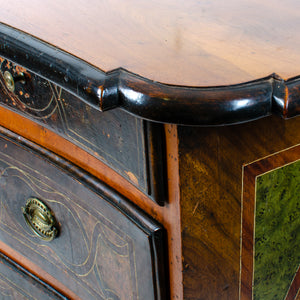 Swiss Baroque Painted Chest of Drawers c.1740