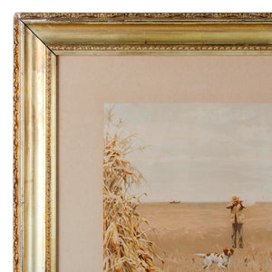 A.B. Frost 'Prairie Chicken’ 1895 Chromolithograph from Shooting Pictures