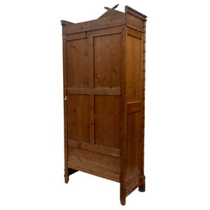 19th Century French Faux Bamboo Armoire